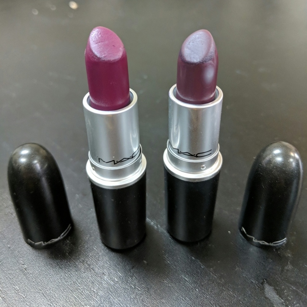 MAC Cosmetics Purple Lipstick Bundle